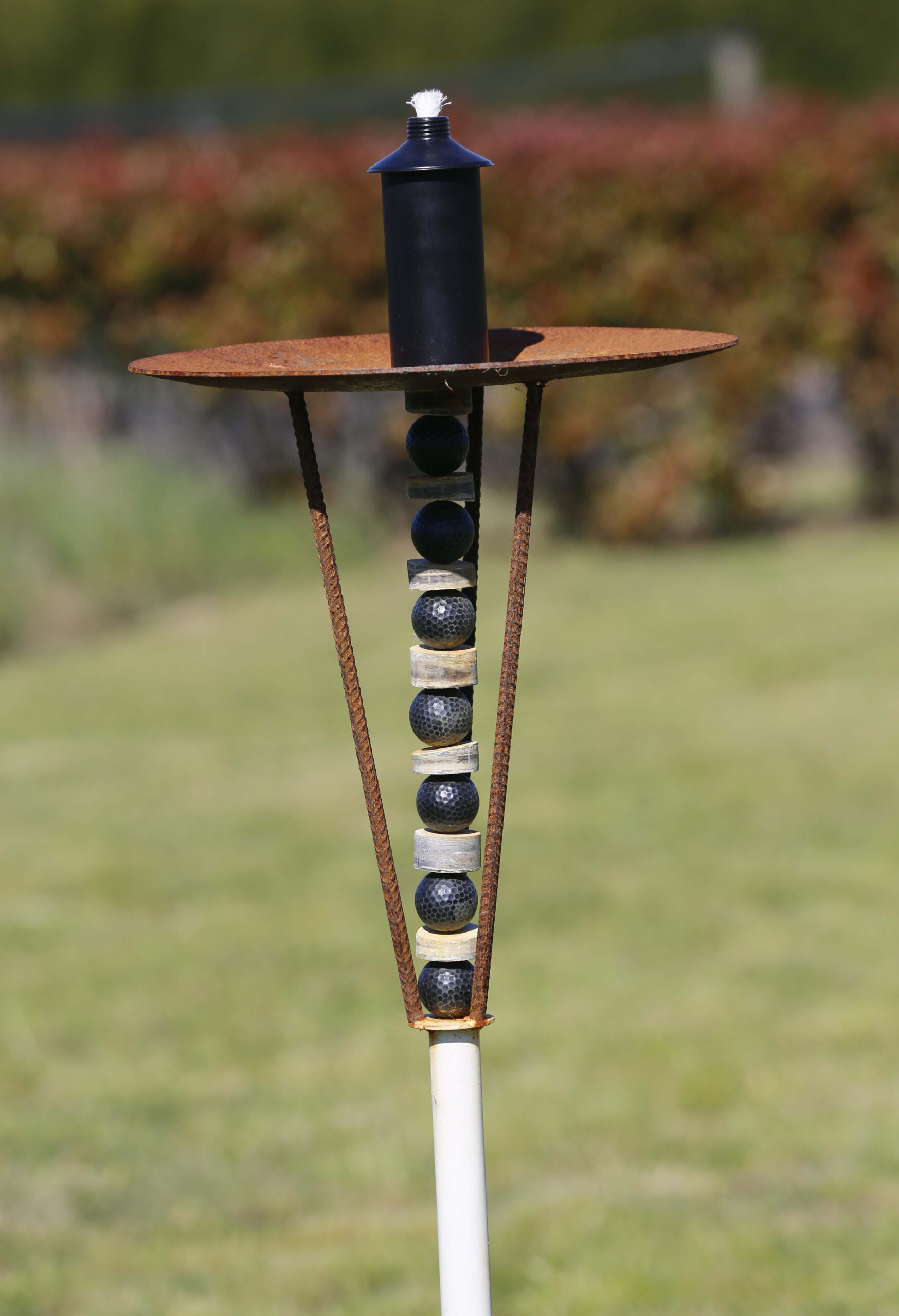 17) TORCH STANDS (3 of)