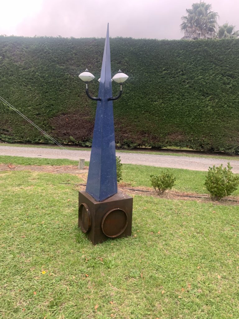 Blue Tetrahedron $2500
